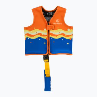 Gilet di assicurazione AQUASTIC Junior arancio/blu