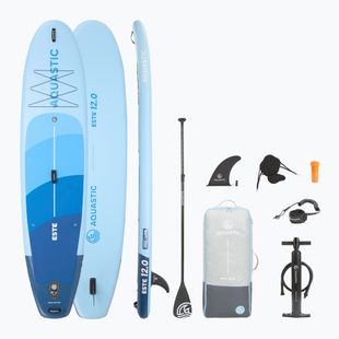 Set tavola SUP gonfiabile AQUASTIC This 12'0" blue