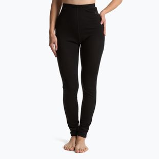 Pantaloni termoattivi da donna WOOLCANO 100% Merino PANT0542 nero