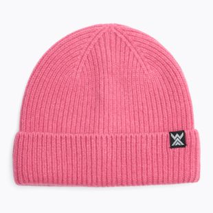 Berretto invernale per bambini WOOLCANO Merino 100% HAT0440 rosa