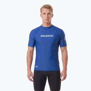 AQUASTIC Camicia da bagno UV 50+ UPF Rimos blu navy