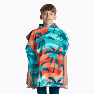 AQUASTIC Poncho da bambino con palma Sunny JR