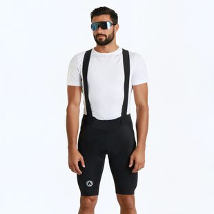 Pantaloncini da uomo ATTABO Kirun Bib Shorts nero