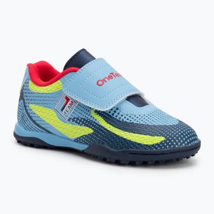 OneTeam Robero Junior TF scarpe da calcio per bambini blu/blu