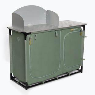 Armadio da cucina da campeggio KADVA CAMPcook 221 verde