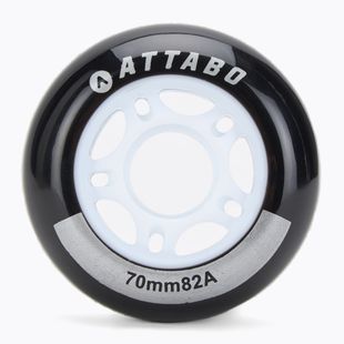 ATTABO Ruote Rollerblade 70 mm 4 pz. nero
