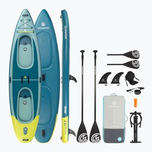 Kayak/SUP ibrido AQUASTIC Raglan 13'2" verde