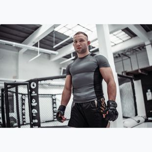 Rashguard HOOK FIGHTING Base uomo nero