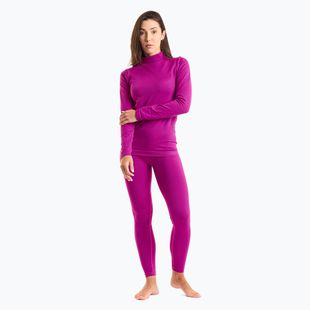 Completo di biancheria intima termica da donna KADVA Glacier W Set senza cuciture fucsia