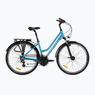Bicicletta da trekking da donna ATTABO Trekking 17" blu