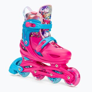 Pattini a rotelle ATTABO Turbojet LED per bambini, rosa