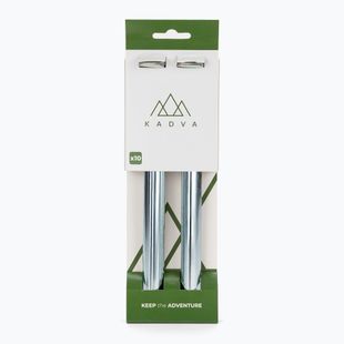 Picchetti per tende KADVA Pino 10 pz. argento