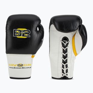 Guanti da boxe DIVISION B-2 DIV-PFG1500 Pro 3-Layer Foam nero/bianco