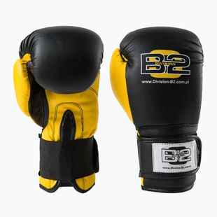 Guanti da boxe DIVISION B-2 DIV-TG01 nero/giallo