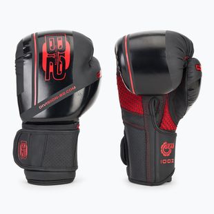 Guanti da boxe DIVISION B-2 Pro Carbon nero/rosso