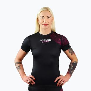 Rashguard donna Ground Game Tsuru Warrior multicolore