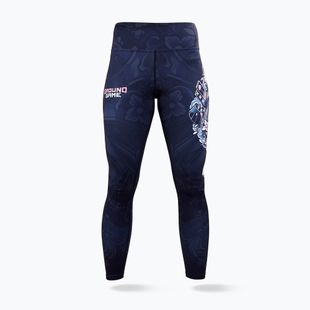 Leggings da allenamento da donna Ground Game Asami multicolore