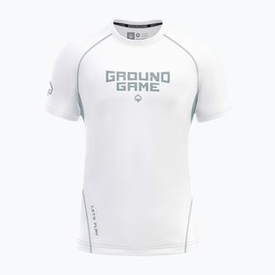Rashguard Ground Game Athletic Platinum bianco