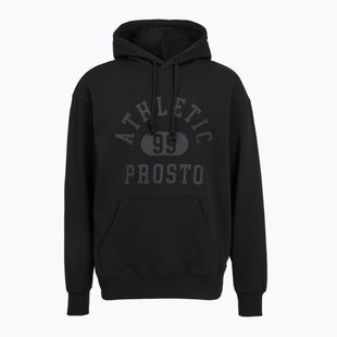 Felpa con cappuccio PROSTO Athletic99 da uomo, nero