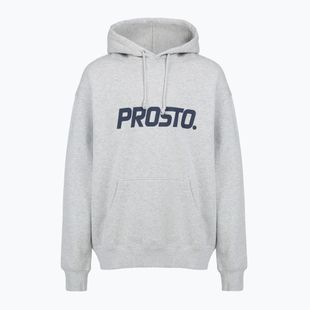 Felpa con cappuccio PROSTO Fuss da uomo, grigio