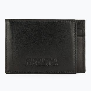 PROSTO Stride custodia nera per carte di credito