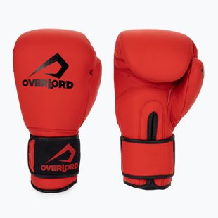 Guantoni da boxe rossi Overlord Rage
