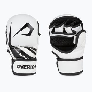 Overlord Sparring MMA guanti da grappling bianchi