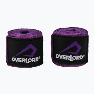 Bende da boxe Overlord elastiche 400 cm viola