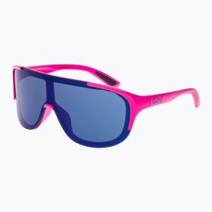 Occhiali da sole GOG Medusa opachi rosa neon/nero/blu reflex