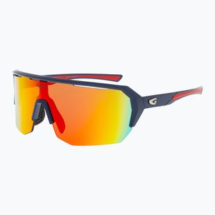 Occhiali da sole GOG Bragi navy blue/red reflex black/red