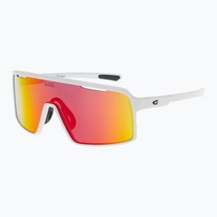 Occhiali da sole GOG Enki matt white/black reflex black/red