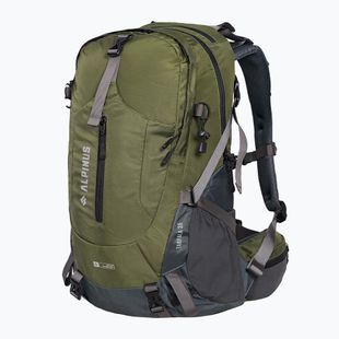 Zaino da trekking Alpinus Tarfala 35 l verde militare