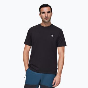 T-shirt Alpinus Tokat da uomo grigio scuro/nero