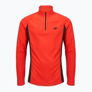 Felpa in pile 4F da uomo M045 rosso
