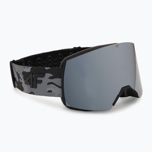 Maschera da sci per bambini 4F M041 anthracite allover