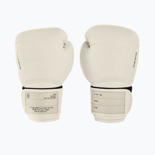 Guanti da boxe UNIQ Velcro tecnico bianco