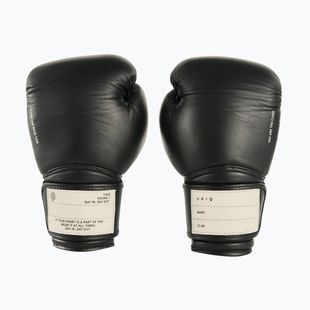 Guanti da boxe UNIQ Velcro tecnico nero