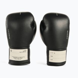 Guanti da boxe tecnici neri UNIQ Laced Up
