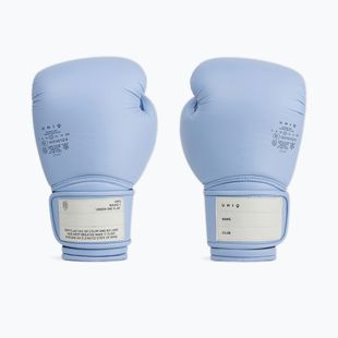 Guanti da boxe UNIQ Velcro azzurro