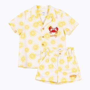 Set KID STORY per bambini Camicia e pantaloncini lime paradise