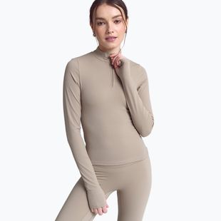 Maglia donna a manica lunga JOYINME Motion LS 1/4 Zip salvia