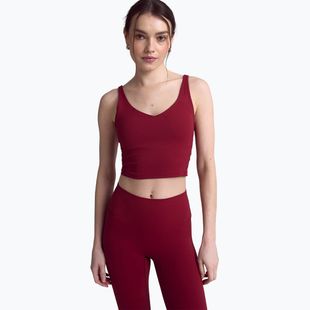 Top da yoga da donna JOYINME Grace red wine