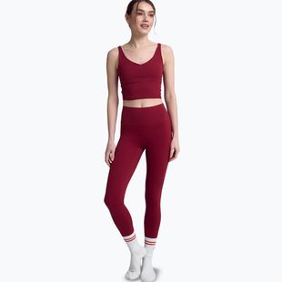 Leggings da yoga da donna JoyInMe Oneness Ease 7/8 red wine