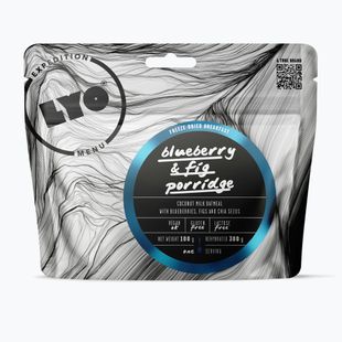 Alimenti liofilizzati LYOFOOD Farina d'avena ai fichi e mirtilli 300 g