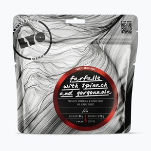 Alimenti liofilizzati LYOFOOD Farfalle con spinaci e gorgonzola 370 g