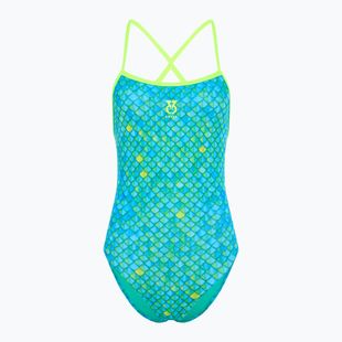 SWEEP Aqua Hippos, costume intero da donna blu/giallo/verde