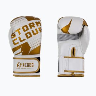 Guantoni da boxe StormCloud Bolt 3.0 white/gold