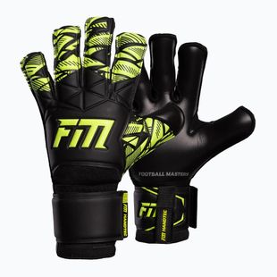 Guanti da portiere Football Masters Invictus X Training nero/verde