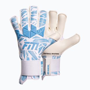 Guanti da portiere Football Masters Invictus X PRO bianco/blu