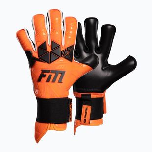 Guanti da portiere Football Masters Invictus X PRO arancione fluo
